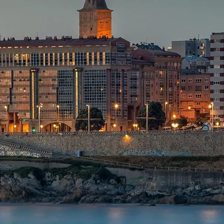 Lägenhet Atico, Maravillosas Vistas Al Mar Malpica